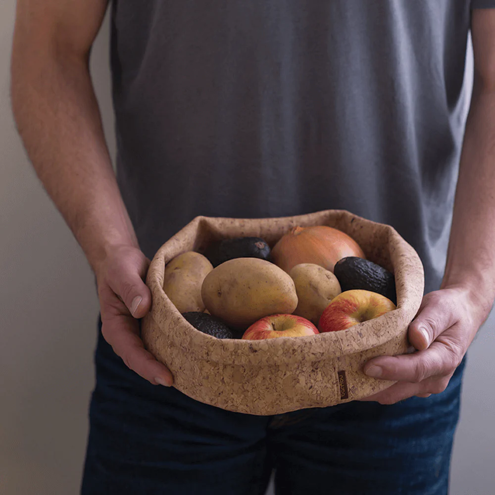 'Adjust-A-Bowl' Cork Fabric Bowl, Medium - Image 4