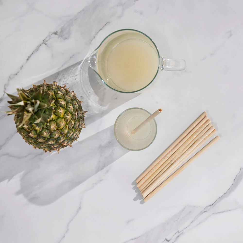 Compostable Bamboo Straws, Box of 24 - Image 3
