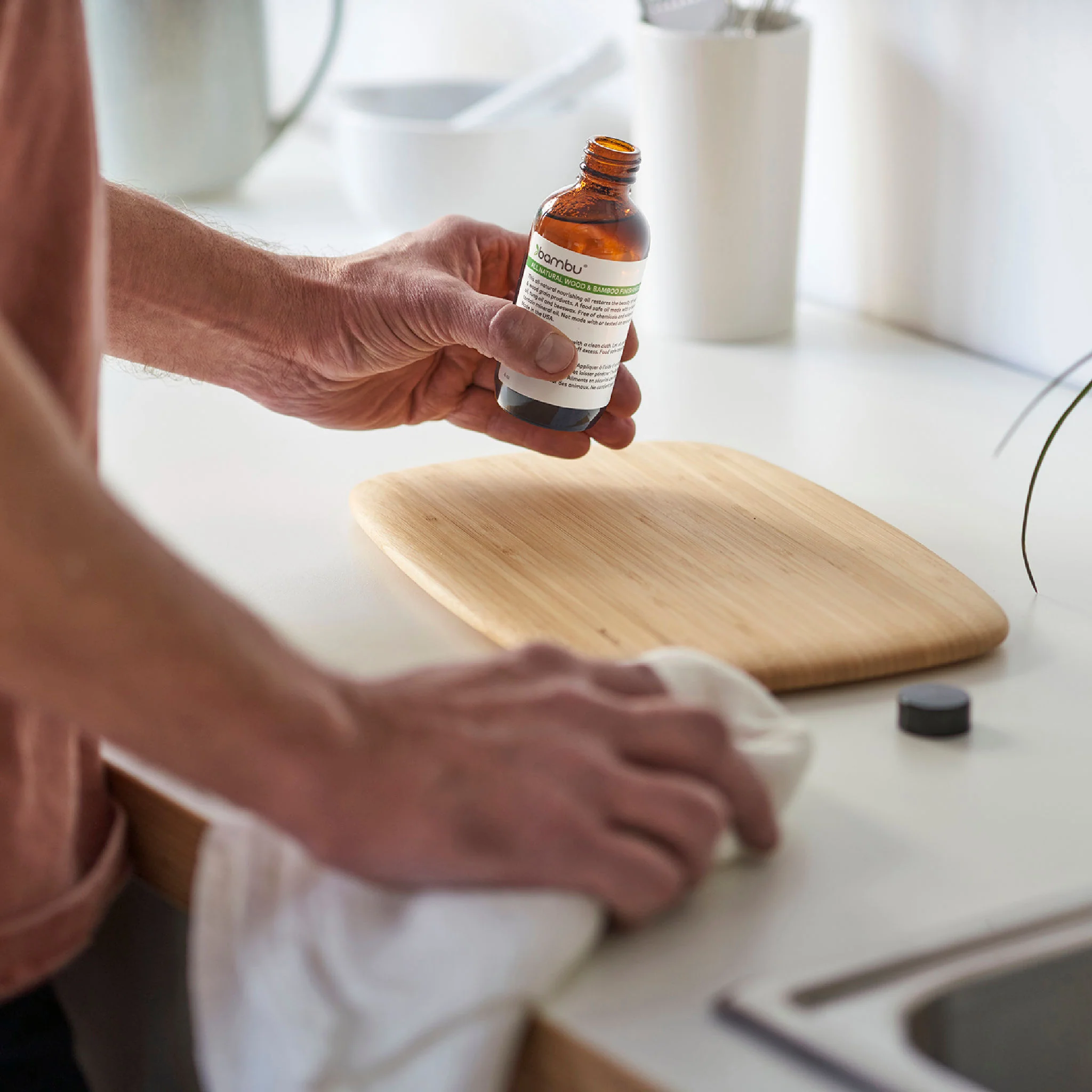 Bamboo and Wood Nourishing Oil - Image 2
