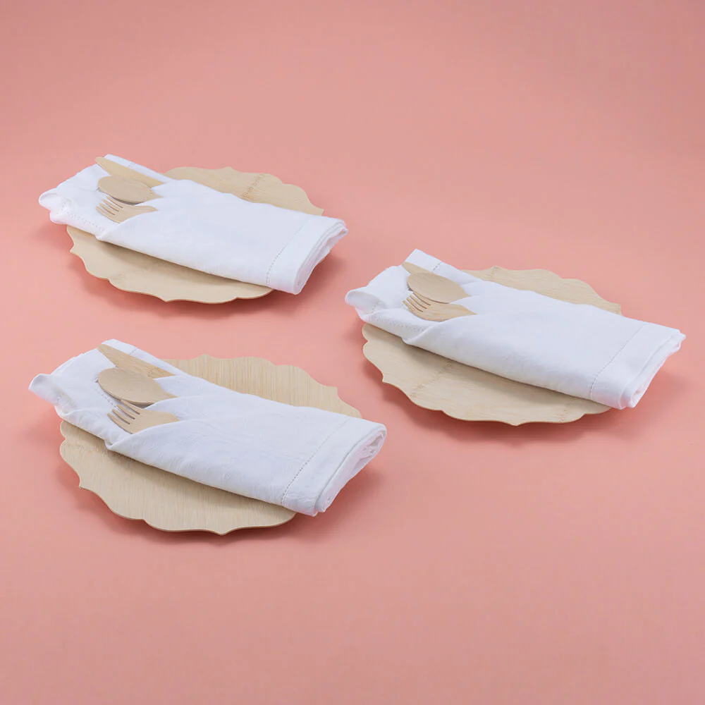 Disposable Bamboo Fancy Plates - Image 12