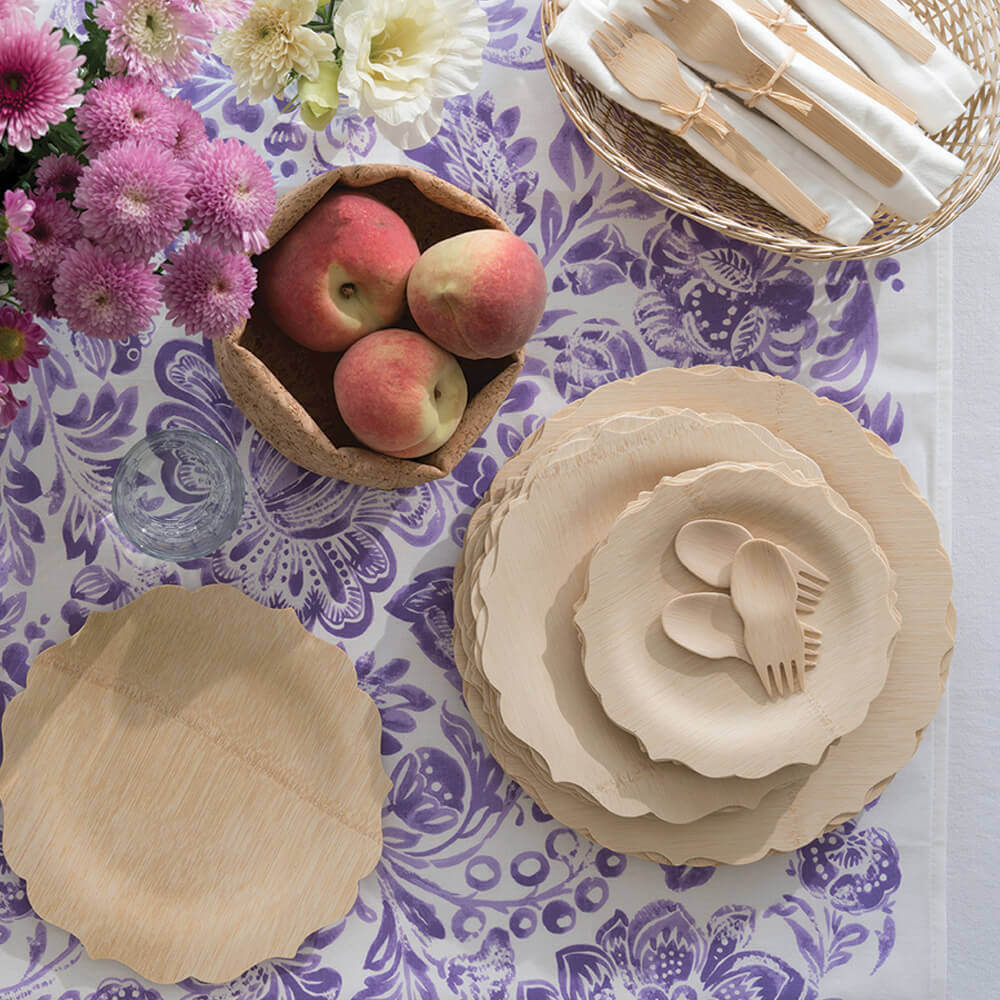 Disposable Bamboo Fancy Plates - Image 4
