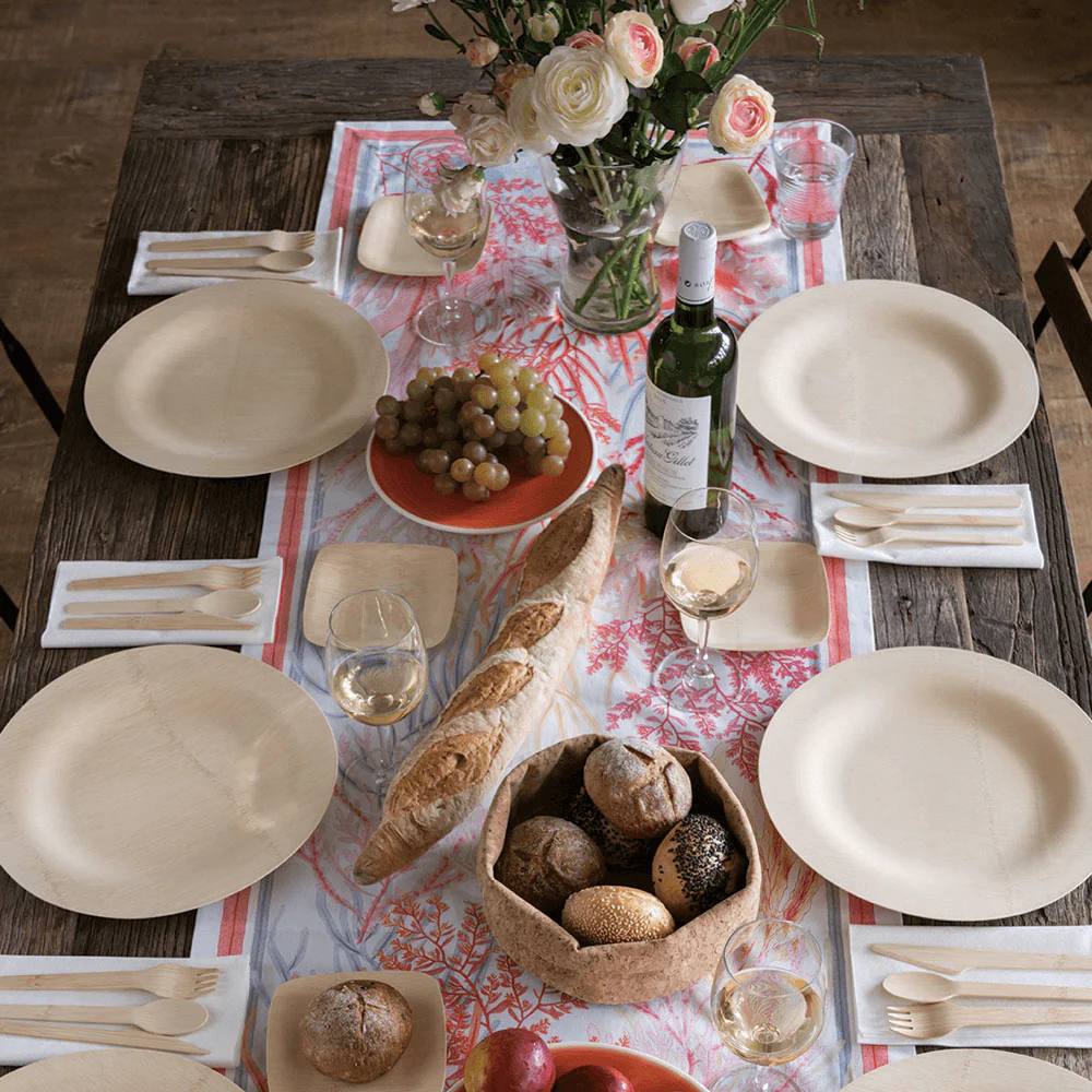 Disposable Bamboo Round Plates - Image 17