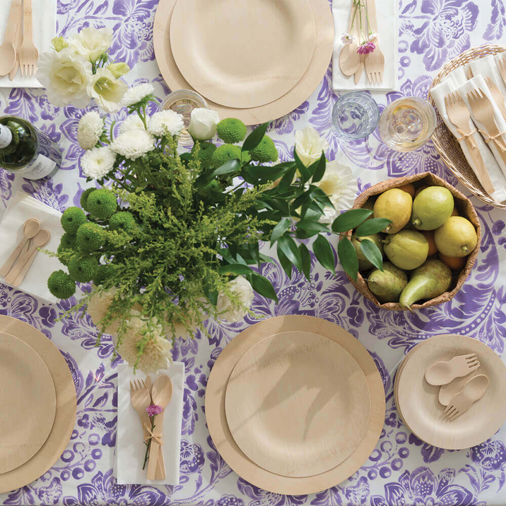 Disposable Bamboo Round Plates - Image 25