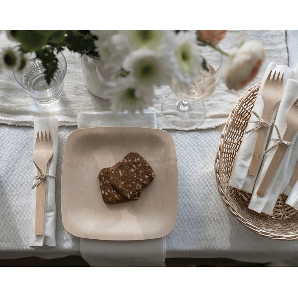 Disposable Bamboo Square Plates - Image 16
