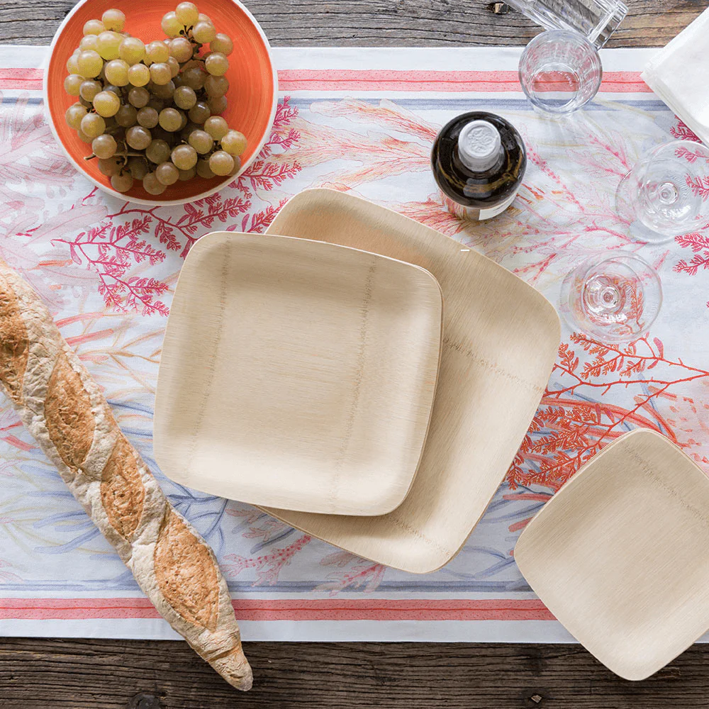 Disposable Bamboo Square Plates - Image 19